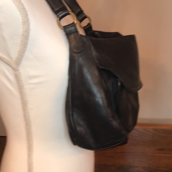 LEATHER ST. JOHN’S BAY SHOULDER BAG - Picture 5 of 11